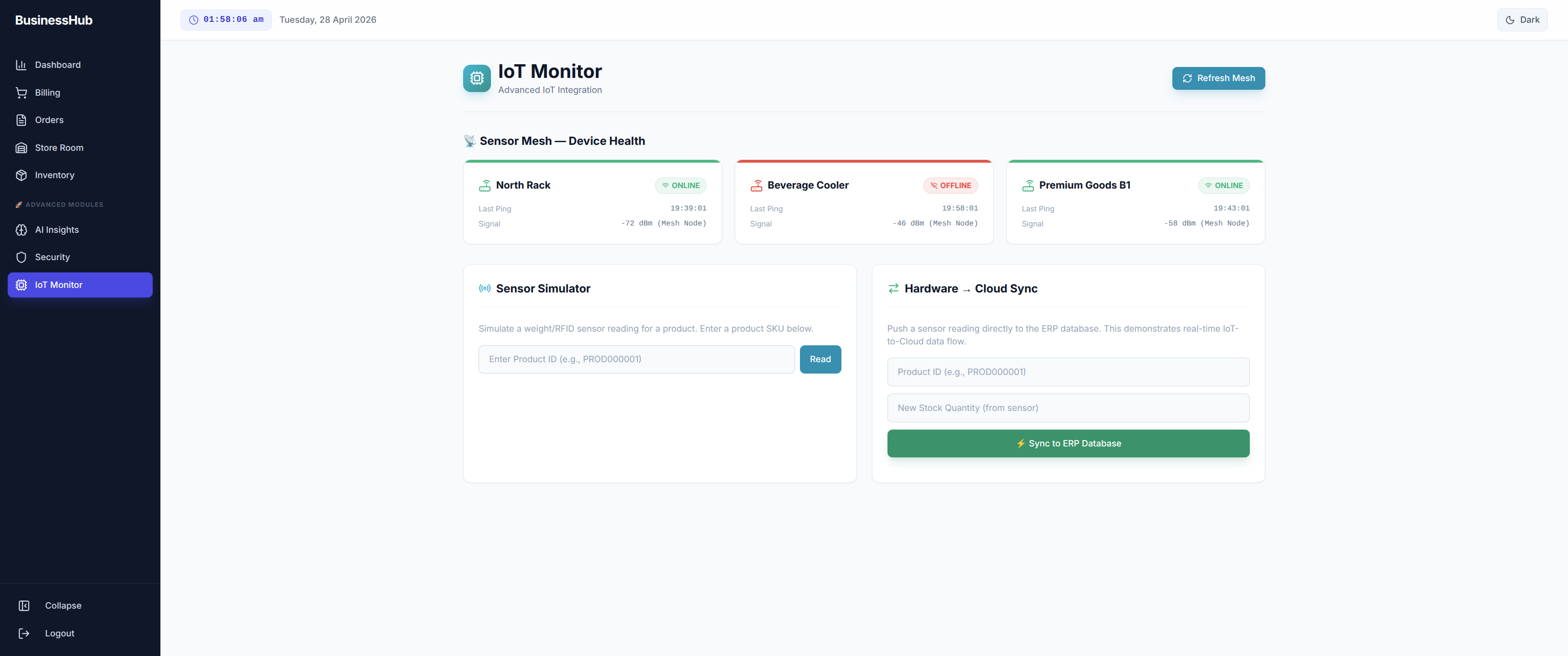 IoT monitor